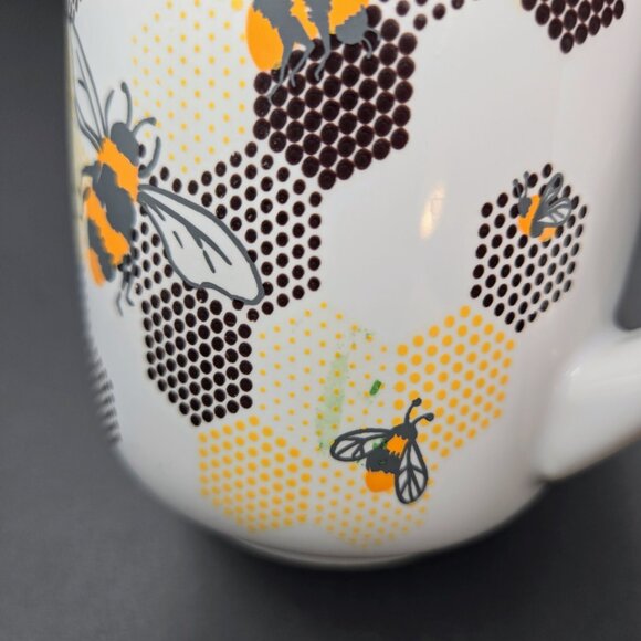 Davids Tea Nordic Mug Bee The Change Colour Color Changing Cup Coffee Bees Honey - Picture 8 of 16